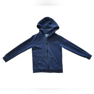 Cat & Jack Boys Blue Zip-Up Hoodie - Size S (6/7)